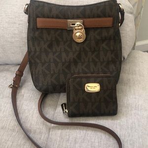 Matching wallet and crossbody